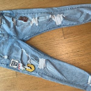 ZARA baby blue jeans size 36